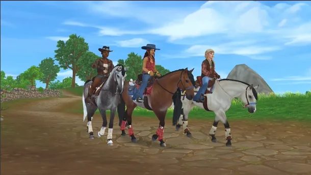 Star Stable Online 中的骑手们