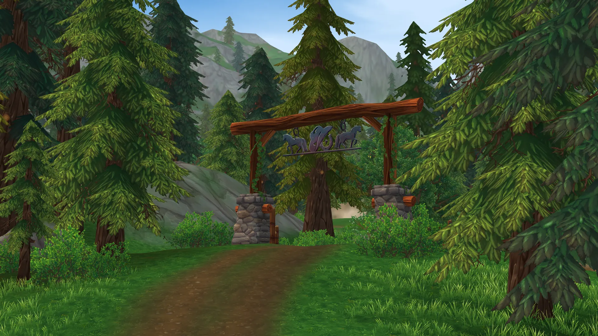 Star Stable Online 中约维克的开阔风景
